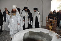 Ministrul Apărării a marcat Boboteaza la Mănăstirea Ţigăneşti