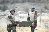 Geniştii Armatei Naţionale au neutralizat 169 de obiecte explozive în luna ianuarie