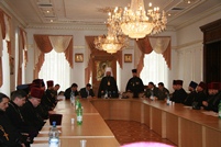 Preoţii militari vizaţi în discuţii la Mitropolia Moldovei
