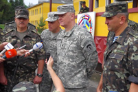 Colonelul David Markowski: „Apreciez profesionalismul militarilor moldoveni”