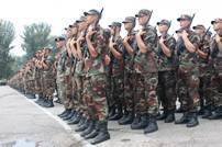 National Army Soldiers Take Enlistment Oath