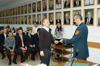 Officer Epaulets for Graduates of the University of Medicine