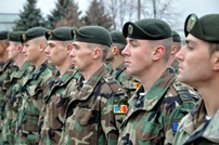 Mai multe „Berete Verzi” în Armata Naţională