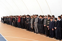 The Minister of Defense had a meeting  with the pupils from the  Moldovan-Turkish High School „Horizont”