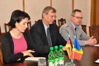 Întrevedere moldo-germană la Ministerul Apărării