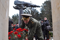 Militarii şi-au comemorat camarazii de arme căzuţi în războiul de pe Nistru