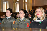 Omagiu femeilor din Armata Naţională