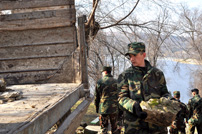 National Army Soldiers Take Part in “Environmental Fortnight 2013” Event