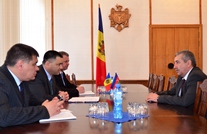 Acting Defense Minister Vitalie Marinuta Meets with Ambassador of Azerbaijan