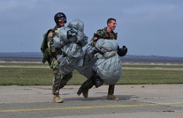 Special Forces Paratroopers Make Parachute Jumps