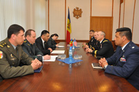 Moldovan-American Meeting at the Ministry of Defense