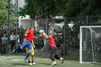 Military Students – Leaders at Mini-Football