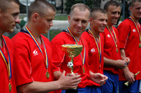 Military Students – Leaders at Mini-Football