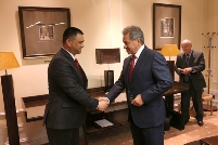 Defense Minister Vitalie Marinuta Meets with Russian Counterpart Sergey Shoygu