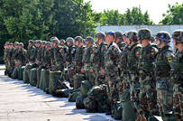 Militarii Armatei Naționale la „Rapid Trident 2013”