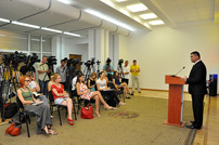 Vitalie Marinuța a susținut o conferință de presă