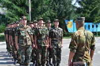 Inspection Visit in „Dacia” Brigade