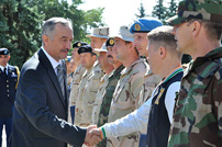 Awards and Appreciation for Moldovan Servicemembers that Participated in Iraq Mission