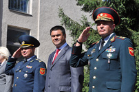 La Ministerul Apărării s-a desfăşurat acţiunea de transfer a conducerii Armatei Naţionale şi a Marelui Stat Major