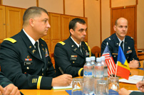 Comandantul Armatei Naţionale a avut o întrevedere cu ataşatul militar al SUA