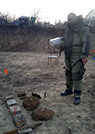 German Ammunition Discovered by National Army EOD Engineers