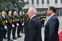 Minister of Defense Valeriu Troenco Assigned to Position 