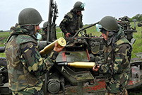 Shooting Drills at National Army Training Base (Video)