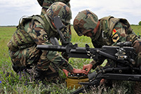 Shooting Drills at National Army Training Base (Video)