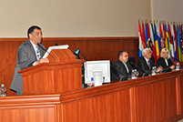 Viceministrul Apărării, Aurel Fondos, a fost prezentat corpului de comandă al Armatei Naţionale