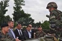 Deputaţii au vizitat infanteriştii din Chişinău