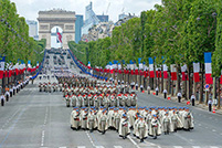 Armata Naţională – la Parada Militară din Franţa