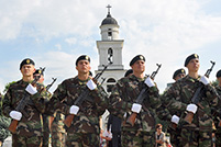 Studenţii Academiei „Alexandru cel Bun” au depus jurămîntul militar