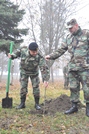 Servicemembers Participate at National Afforestation Day