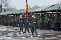 Ostaşii Armatei Naţionale au depus jurămîntul militar