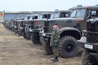 Inspection of Military Vehicles in Ungheni (Video)