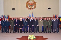 Defense Attachés Accredited to Republic of Moldova Meet at the Ministry of Defense