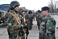 Antrenament cu implicarea tehnicii militare în Chişinău
