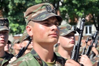Jurămînt militar în Brigada „Ştefan cel Mare”