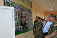 Working Visit at Military Unit from Cocieri