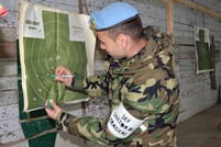 Militarii prin contract testaţi la pregătirea profesională