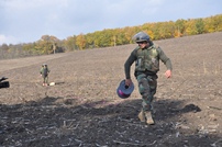 Geniştii militari au neutralizat 52 de obiecte explozive în luna octombrie