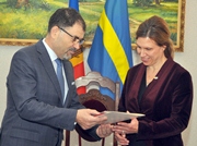 Întrevederea Ministrului Anatol ȘALARU cu reprezentanții Regatului Suediei în Republica Moldova