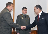 Întrevedere între Ministrul Apărării și atașatul militar al  Federației Ruse