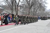 Soldaţii încadraţi în Armata Naţională au depus Jurămîntul Militar