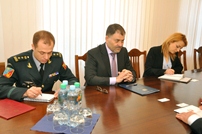 Întrevedere moldo-belorusă la Ministerul Apărării