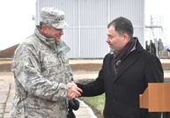Commander of U.S. European Command Visits Bulboaca Training Ground