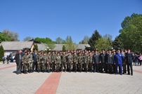 Artillery Division Staff from Ungheni Marks Unit’s Day