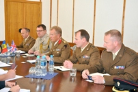 British General at the Ministry of Defense