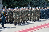 Contingentul KFOR 4 al Armatei Naționale  s-a întors acasă