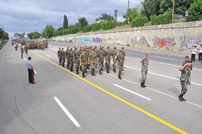 Antrenamente pentru parada militară de Ziua Independenței